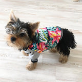 Chaqueta Streetwear Floral Puppy