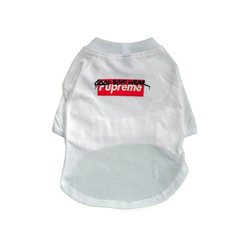 Camiseta Street Pupreme Blanco