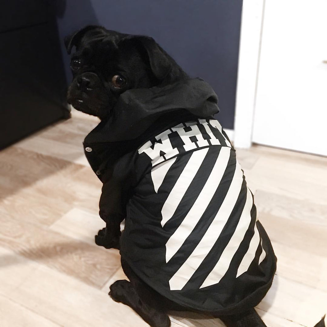 Impermeable WOOF-WHITE