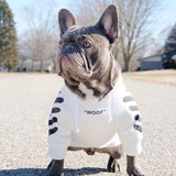 Sudadera Streetwear Woof Blanco