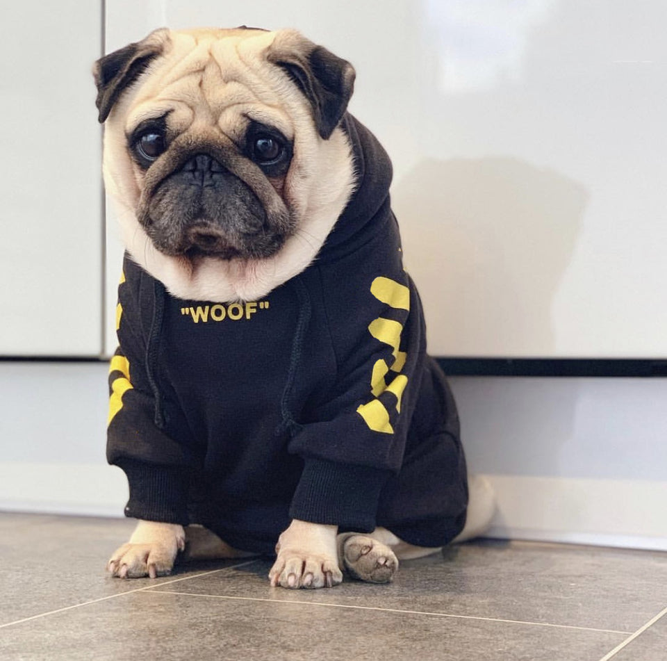 Sudadera Streetwear Woof Amarillo