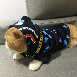 Sudadera Camuflaje Shark  Monster Azul