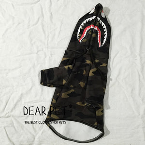 Sudadera Camuflaje Shark Monster Verde