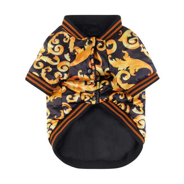 Chaqueta Streetwear Golden Lotus