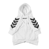 Sudadera Streetwear Woof Blanco